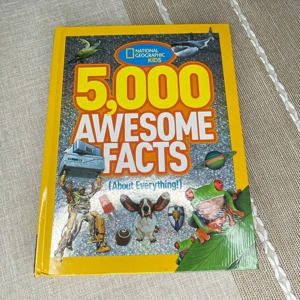 National Geographic Kids 5,000 AWESOME FACTS hard cover